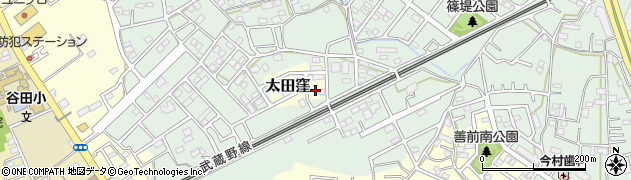 埼玉県さいたま市南区太田窪3162周辺の地図
