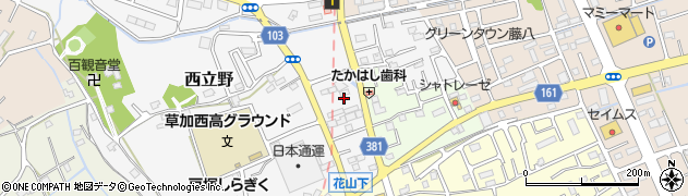 埼玉県川口市西立野193周辺の地図