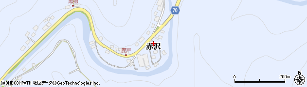 埼玉県飯能市赤沢753周辺の地図