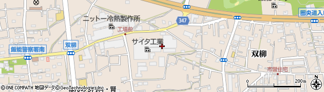 埼玉県飯能市双柳1274周辺の地図