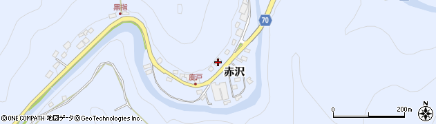 埼玉県飯能市赤沢779周辺の地図