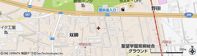 埼玉県飯能市双柳1493周辺の地図