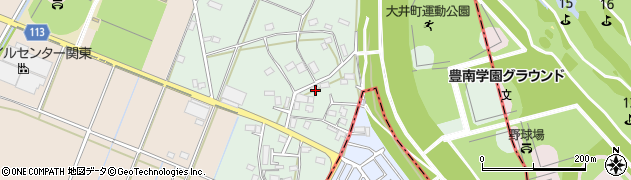 埼玉県富士見市南畑新田796周辺の地図