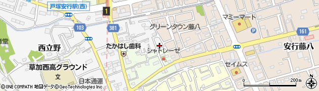 埼玉県川口市西立野318周辺の地図