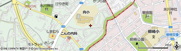 浦和向公園周辺の地図