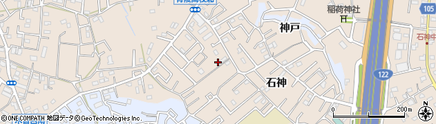 埼玉県川口市石神188周辺の地図