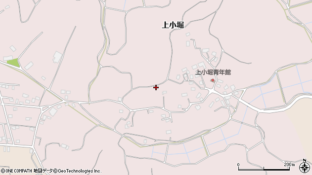 〒289-0306 千葉県香取市上小堀の地図