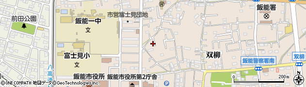 埼玉県飯能市双柳406周辺の地図