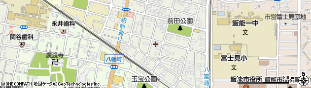 埼玉県飯能市新町周辺の地図
