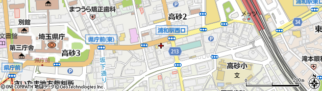 株式会社レーベンハウス浦和店周辺の地図