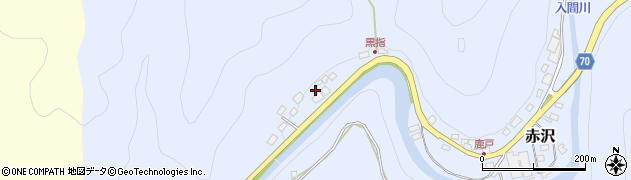 埼玉県飯能市赤沢881周辺の地図