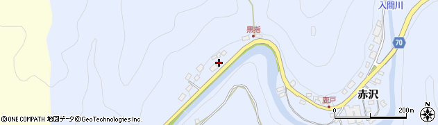 埼玉県飯能市赤沢882周辺の地図