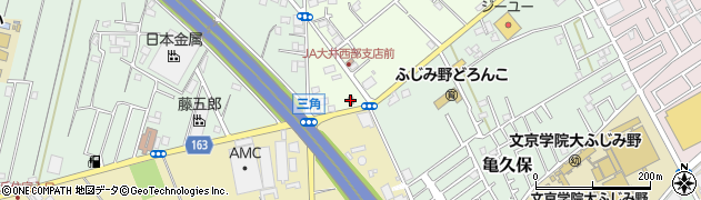 埼玉県　警察署東入間警察署大井交番周辺の地図