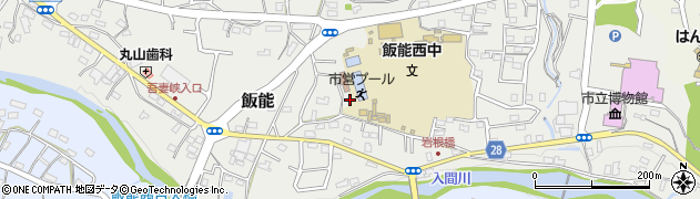 埼玉県飯能市飯能358周辺の地図