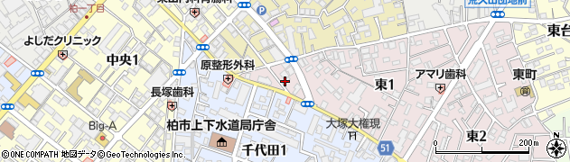 よろづ屋薬局　柏店周辺の地図