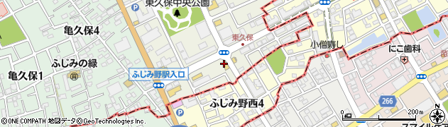 洋麺屋五右衛門 ふじみ野店周辺の地図