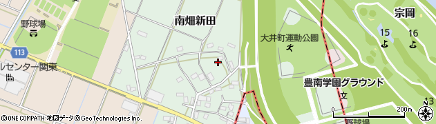 埼玉県富士見市南畑新田785周辺の地図