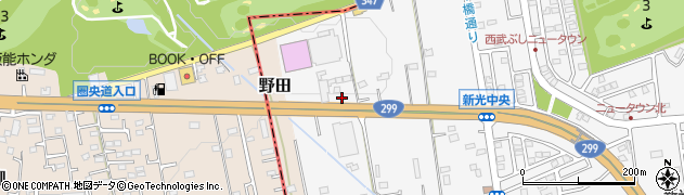 埼玉県入間市新光524周辺の地図