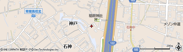 埼玉県川口市石神341周辺の地図