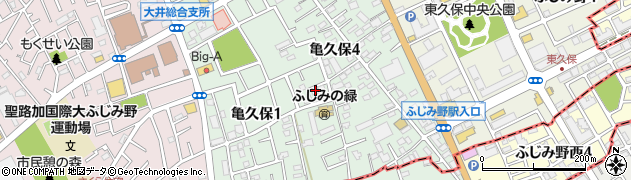 パソコントラブル１１０番ふじみ野店周辺の地図