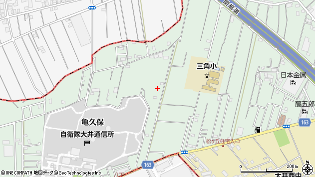 〒356-0051 埼玉県ふじみ野市亀久保の地図