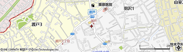 麺道場 鶴瀬店周辺の地図