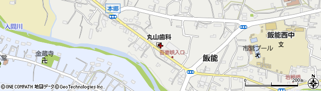 埼玉県飯能市飯能535周辺の地図