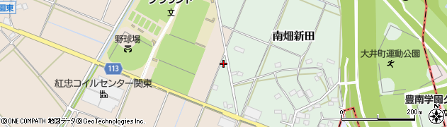 埼玉県富士見市南畑新田679周辺の地図