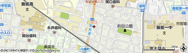 埼玉県飯能市新町21周辺の地図