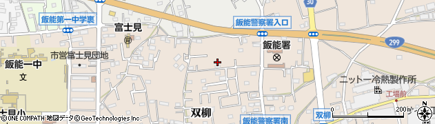 埼玉県飯能市双柳455周辺の地図