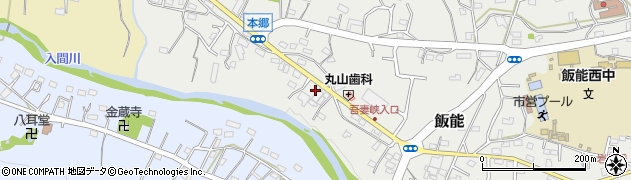 埼玉県飯能市飯能477周辺の地図