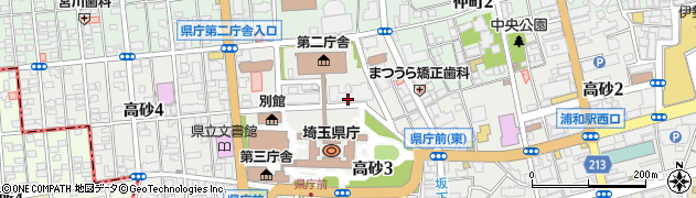 埼玉県　暴力追放・薬物乱用防止センター（公益財団法人）周辺の地図