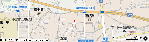 埼玉県飯能市双柳456周辺の地図
