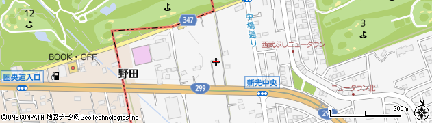 埼玉県入間市新光504周辺の地図