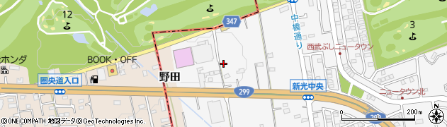 埼玉県入間市新光522周辺の地図