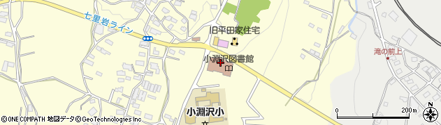 北杜市小淵沢総合支所周辺の地図