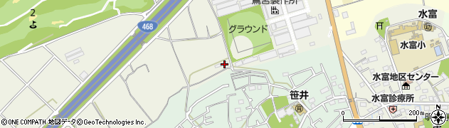 埼玉県狭山市笹井555周辺の地図