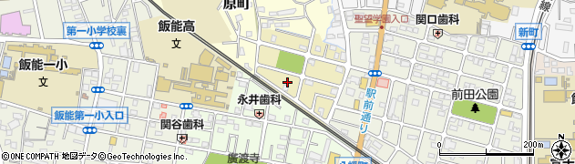 埼玉県飯能市原町121周辺の地図