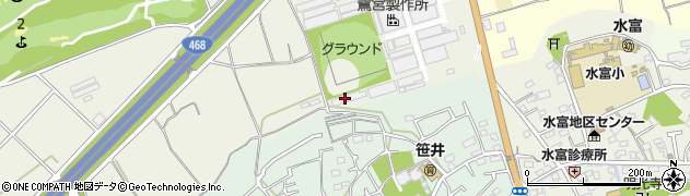 埼玉県狭山市笹井516周辺の地図