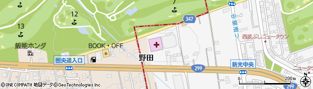 埼玉県入間市新光540周辺の地図