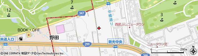 埼玉県入間市新光497周辺の地図
