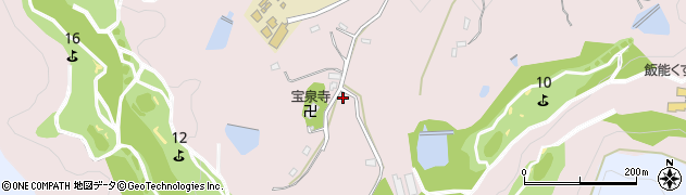 埼玉県飯能市小岩井639周辺の地図