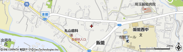 埼玉県飯能市飯能404周辺の地図