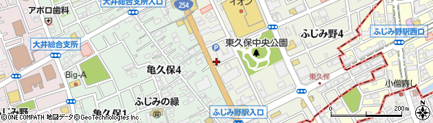 松屋 ふじみ野店周辺の地図