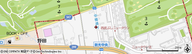 埼玉県入間市新光479周辺の地図