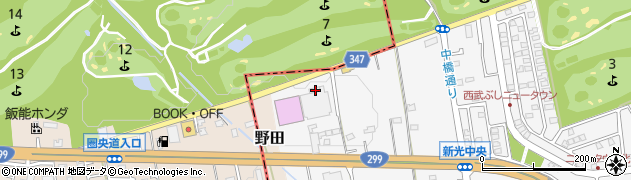 埼玉県入間市新光523周辺の地図