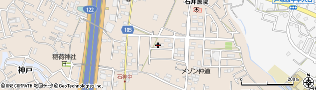 埼玉県川口市石神1080周辺の地図