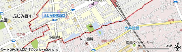 中沢公園周辺の地図