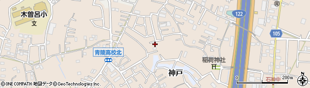埼玉県川口市石神282周辺の地図