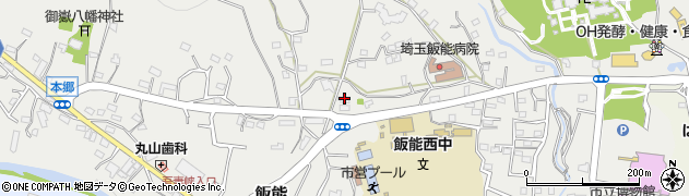 埼玉県飯能市飯能1201周辺の地図
